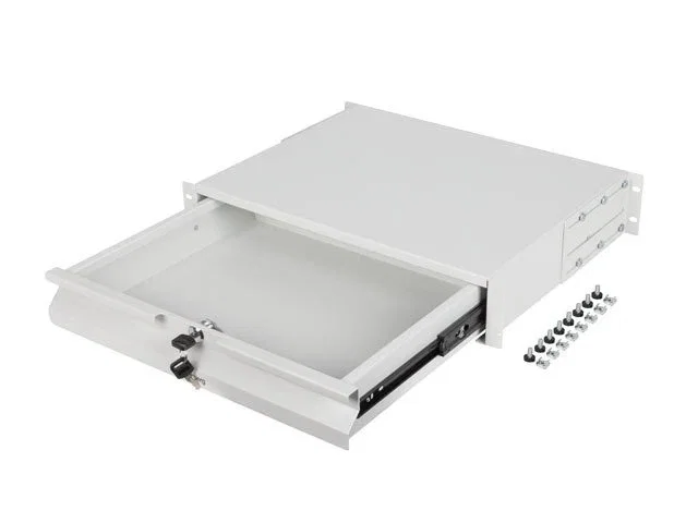 LANBERG AK-2001-S Cajón para rack 2U Gris