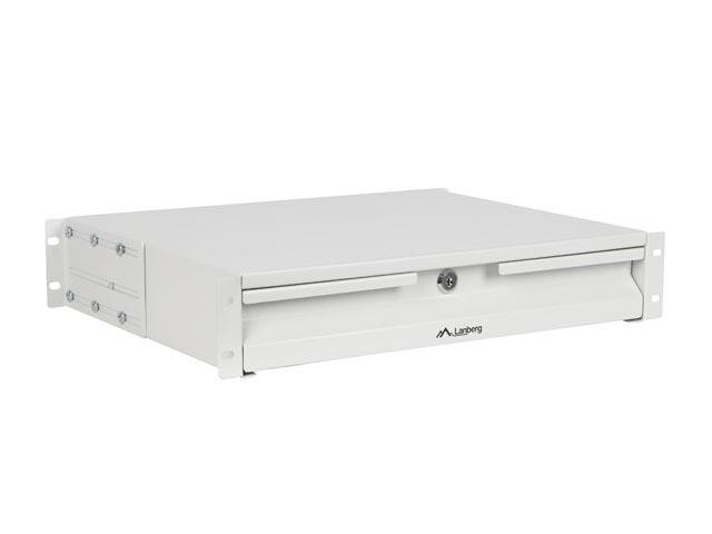 Lanberg AK-2001-S Cajón para rack 2U 19 pol Gris