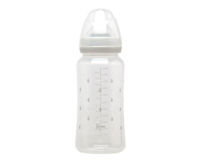 KioKids Biberón Anticólicos 360 mL Gris +6 Meses Petits Moments KioKids Biberón Anticólicos 360 mL Gris +6 Meses Petits Moments