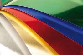 Cartulina Metalizada 50X65 Cm Sadipal 225G Rojo Paquete De 10