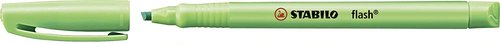 Stabilo Marcador Fluorescente Flash Verde Set de 10