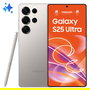 Samsung Galaxy S25 Ultra 5G Smartphone, 6.9" Dynamic AMOLED 2X, 12GB RAM + 1TB, Cámara 200 MP, Android 15, Color Gris Titanio, Dual SIM