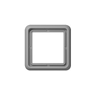 Jung CD 581 GR Abdeckrahmen 1f Gris