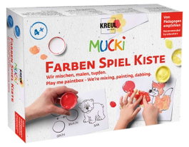 Kreul Kit pintura MUCKI Pintamos, mezclamos y estampamos