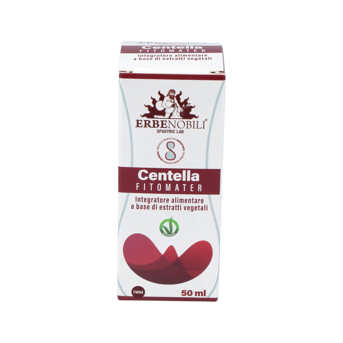 ERBENOBILI Centella Asiática Extracto Fitomater 50 ml - Complemento para la Microcirculación - Extracto Hidroalcohólico ERBENOBILI Centella Asiática Extracto Fitomater 50 ml - Complemento para la Microcirculación - Extracto Hidroalcohólico