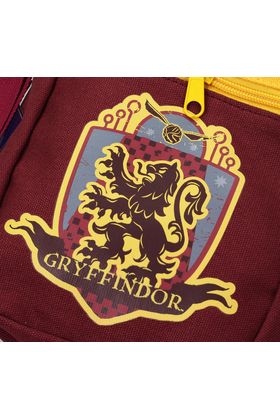 Warner Bros. Harry Potter Bolso Mochila Gryffindor, 17x23 cm con compartimentos