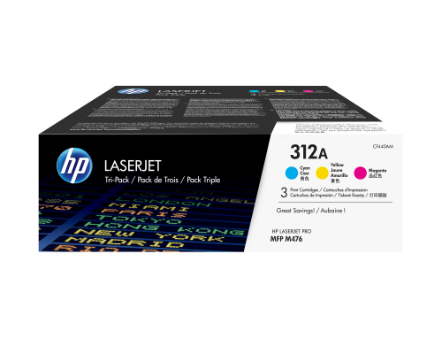 HP 312A Multipack CF440AM (Cian, Magenta, Amarillo)