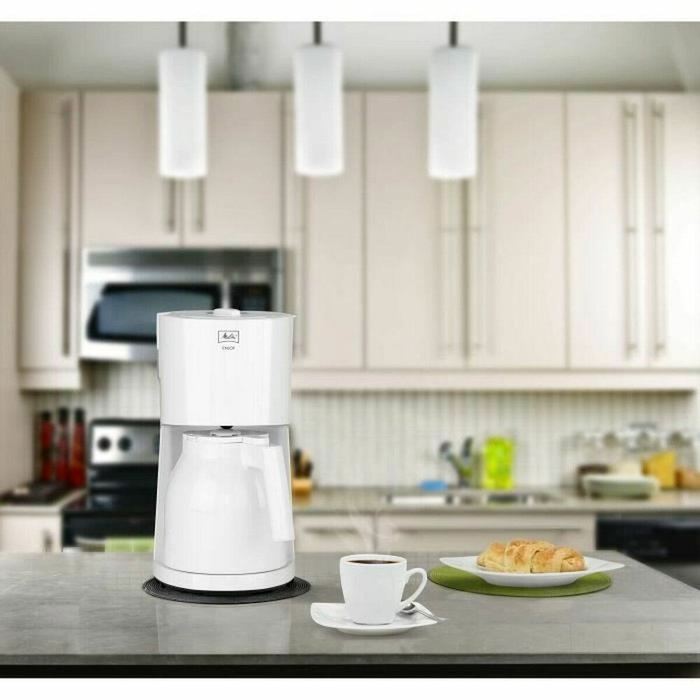 Melitta Enjoy II Therm Cafetera de filtro con jarra aislada - Blanco