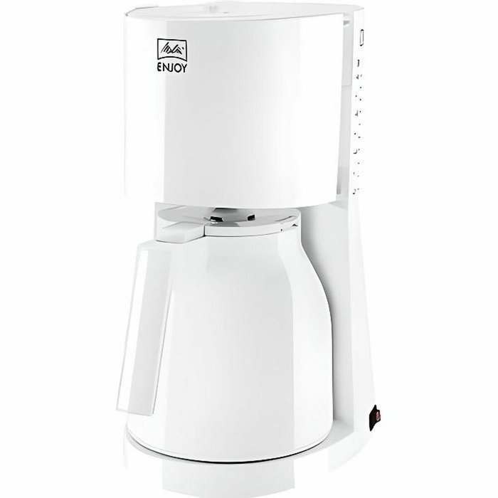 Melitta Enjoy II Therm Cafetera de filtro con jarra aislada - Blanco
