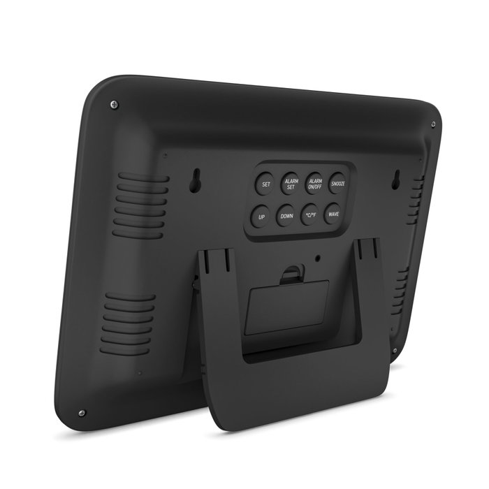 Mebus 46732 Reloj de pared digital con control por radio y fase lunar