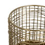 Jarrón Dorado Hierro Decoración 14 X 14 X 20 cm