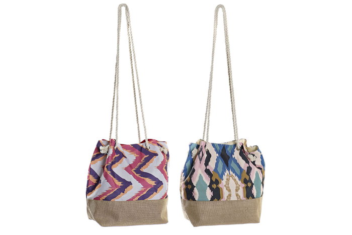 DKD Home Decor Bolso de Poliéster Surtido 51x20x40 cm DKD Home Decor Bolso de Poliéster Surtido 51x20x40 cm