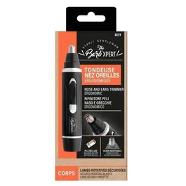 Franck Provost 0579 Recortador de Nariz y Orejas, Alimentado por Batería, Negro