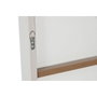 DKD Home Decor Cuadro Lienzo Foam Cara Abstracto 3D Blanco