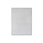 DKD Home Decor Cuadro Lienzo Foam Cara Abstracto 3D Blanco
