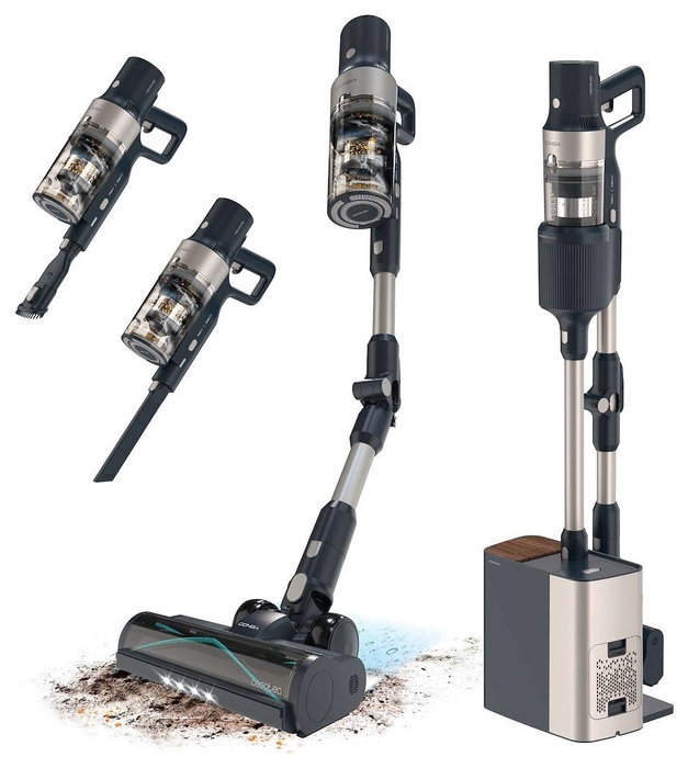Cecotec Conga Rockstar 5500 Hurricane Station Flex - 30.000 Pa - Negro/Gris