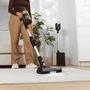 Cecotec Aspiradora de mano Conga Rockstar 5500 Hurricane Station Flex - 30.000 Pa de succión, 90 min autonomía - Negro/Gris
