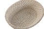 DKD Home Decor Cesta Balines Set de 2 Piezas Bambú Ratán Blanco Natural 22 x 7 x 29 cm