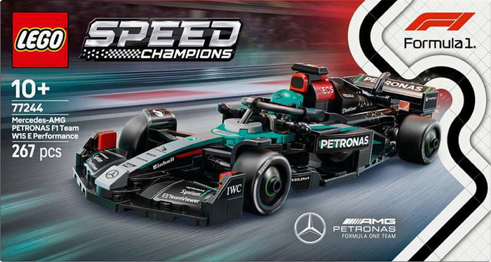 LEGO Speed Champions Mercedes-AMG PETRONAS F1 Team W15, 77244 LEGO Speed Champions Mercedes-AMG PETRONAS F1 Team W15, 77244
