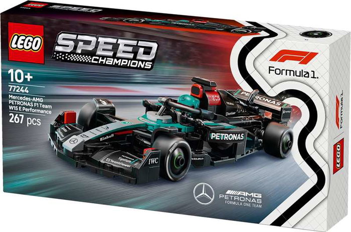 LEGO Speed Champions Mercedes-AMG PETRONAS F1 Team W15, 77244 LEGO Speed Champions Mercedes-AMG PETRONAS F1 Team W15, 77244