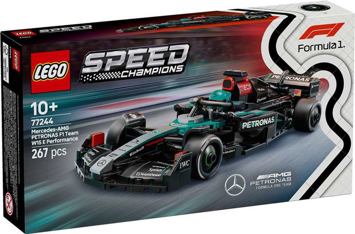 LEGO Speed Champions Mercedes-AMG PETRONAS F1 Team W15, 77244 LEGO Speed Champions Mercedes-AMG PETRONAS F1 Team W15, 77244