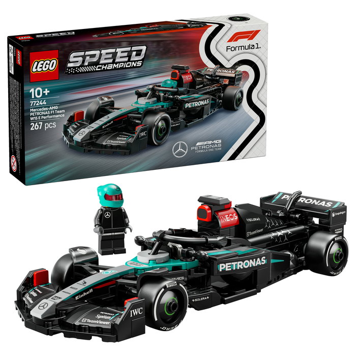 LEGO Speed Champions Mercedes-AMG PETRONAS F1 Team W15, 77244 LEGO Speed Champions Mercedes-AMG PETRONAS F1 Team W15, 77244