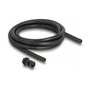 DeLOCK Funda Protectora de Cable 2 m x 10 mm con 2 x Conector PG7, Negro