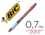 Bic Bolígrafo Gelocity Illusion Borrable Rojo Punta 0,7 mm