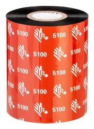 Zebra 5100 Resin Cinta Térmica Negra 8,3 cm x 450 m (Pack de 6)