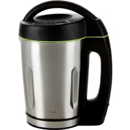 Domo DO498BL Licuadora Calentada - Negro, 1.6L, 3 Programas, 1000W