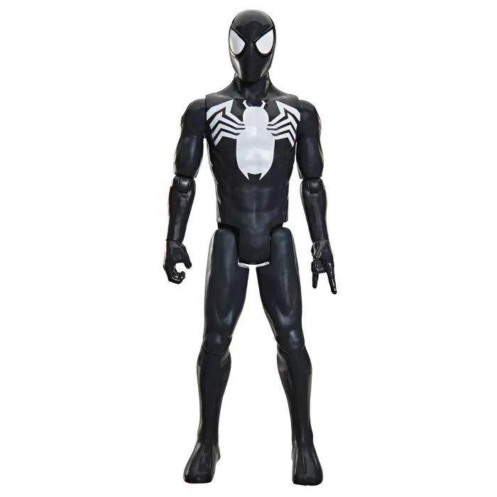 Hasbro HASG28605X0 Figura de Acción Marvel Spider-Man Titan Serie 30 cm Traje Negro para Niños a partir de 4 años Hasbro HASG28605X0 Figura de Acción Marvel Spider-Man Titan Serie 30 cm Traje Negro para Niños a partir de 4 años