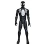 Hasbro HASG28605X0 Figura de Acción Marvel Spider-Man Titan Serie 30 cm Traje Negro para Niños a partir de 4 años