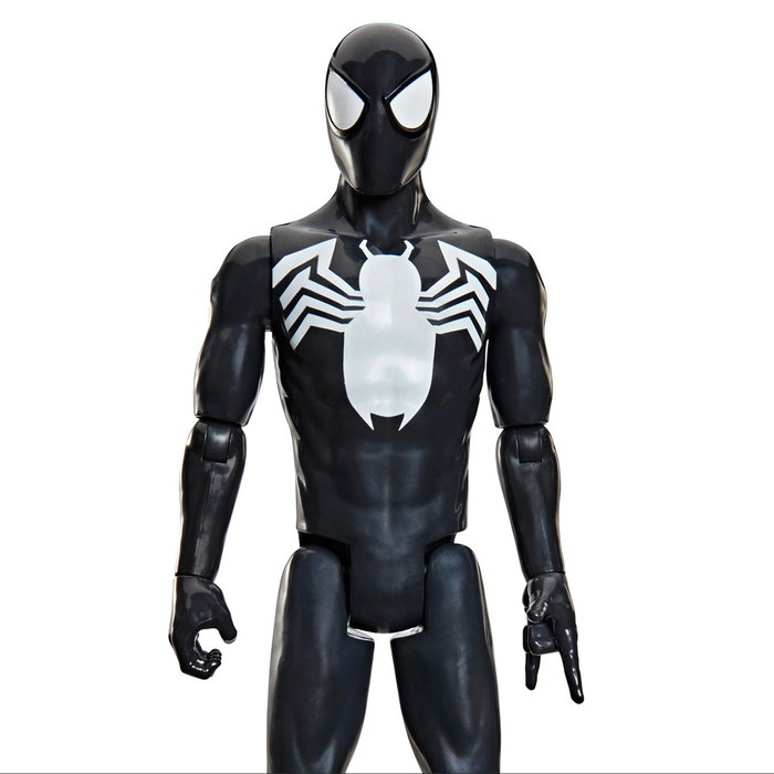 Hasbro Marvel Titan Series Spider-Man Traje Negro Figura de Acción de 30 cm G2860