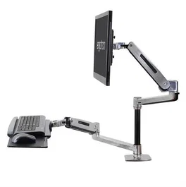 Ergotron WorkFit-LX Sistema de Montaje de Escritorio para Pantallas de hasta 42 pulgadas