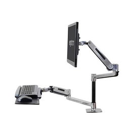 Ergotron WorkFit-LX Sistema de montaje para escritorio sentado-de pie 45-405-026