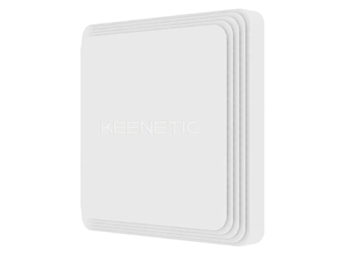 Keenetic KN-2810 Orbiter Pro Punto de Acceso Mesh Wi-Fi 5 AC1300 Dual-Band, Blanco, 4-Pack con Alimentación PoE, 2 Puertos Gigabit, para Montaje en Techo/Pared/Escritorio