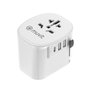 Muvit For Change Cargador de Pared Universal MCADP0006 con 1x USB-C y 2x USB-A, 15W