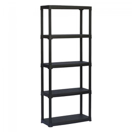 MAURER Módulo Estantería Polipropileno 70x30x176 cm. Antracita