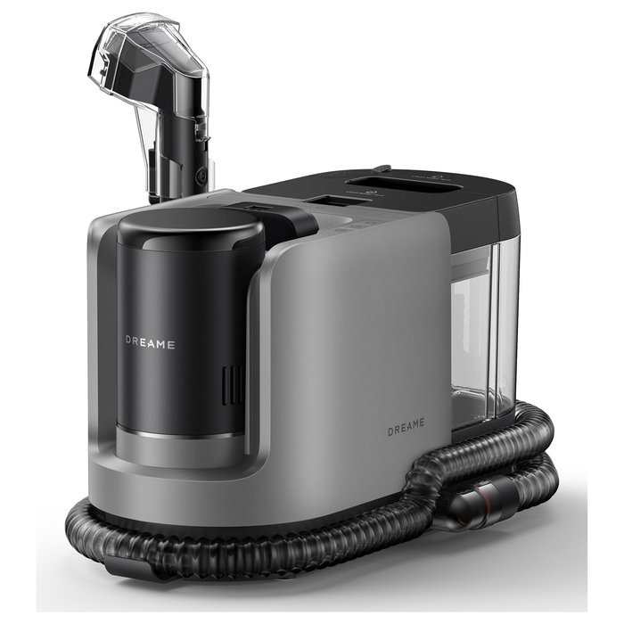 Dreame H15 Mix Aspiradora Escoba 2 en 1, Sin Bolsa, Negro, Limpieza en Seco y Húmedo, Batería Extraíble, 65 min Autonomía, 23000 Pa Succión