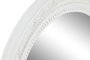 DKD Home Decor Espejo de Madera Blanco 66x66x5 cm