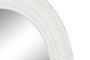 DKD Home Decor Espejo de Madera Blanco 66x66x5 cm