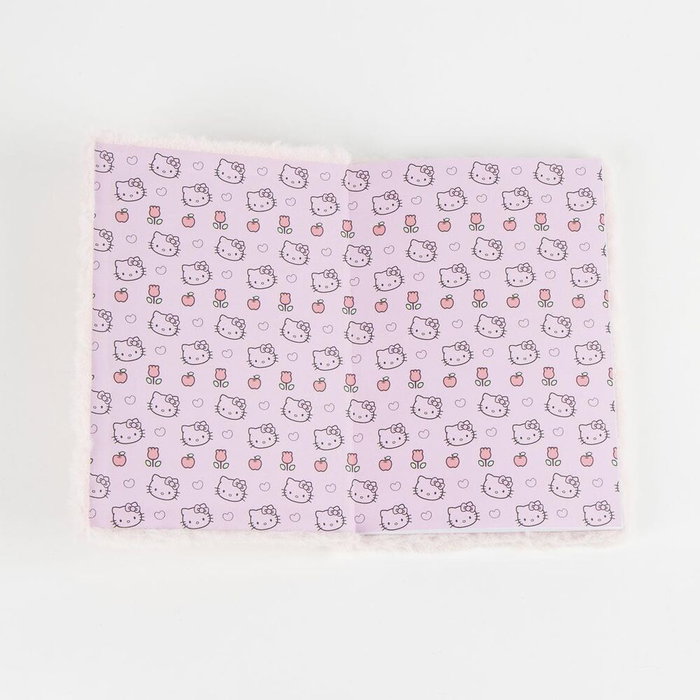 Hello Kitty Cuaderno Peluche 15x21x3cm