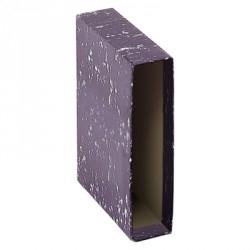 Dohe Archinovo Folio Negro Jaspeado - Archivador de Lomo Ancho en Cartón Forrado (Set de 20 unidades) (Set de 20)
