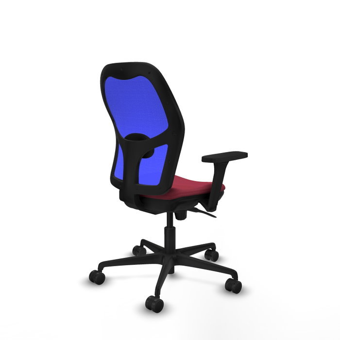 PIQUERAS Y CRESPO Silla de oficina Jorquera Granate y Azul PIQUERAS Y CRESPO Silla de oficina Jorquera Granate y Azul