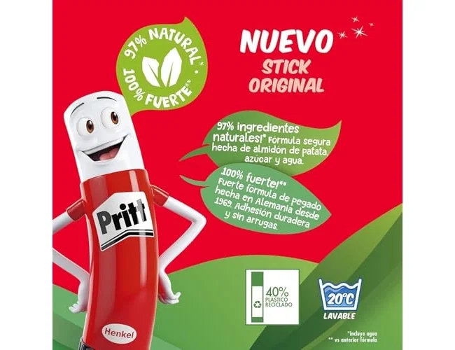 Pritt Pegamento en barra 43 g Pritt Pegamento en barra 43 g