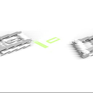 Belkin Uni Portable Tablet Stage B2B118 - Carro de administración y presentación para tablets hasta 10", Verde y Plata