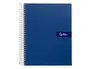 Liderpapel Cuaderno Espiral A5 Micro Crafty Tapa Forrada 120 Hojas 90gr Cuadro 5mm Azul