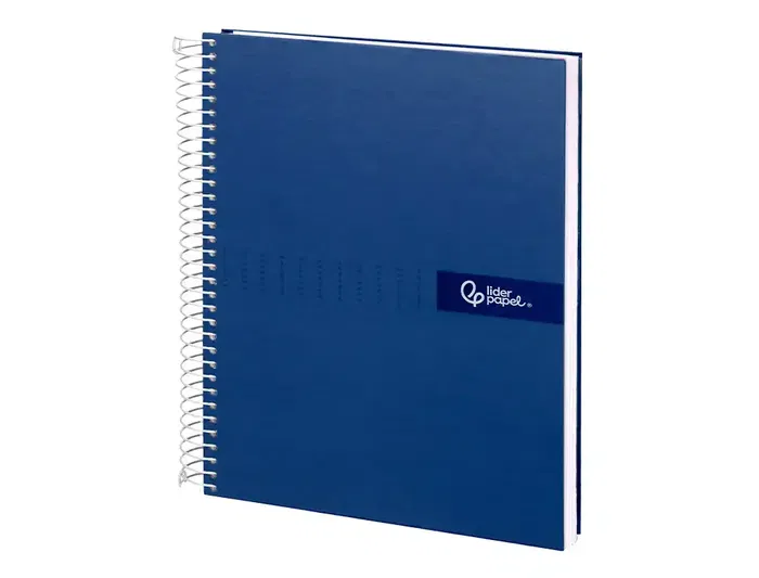 Liderpapel Cuaderno Espiral A5 Micro Crafty Tapa Forrada 120 Hojas 90gr Cuadro 5mm Azul