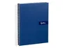 Liderpapel Cuaderno Espiral A5 Micro Crafty Tapa Forrada 120 Hojas 90gr Cuadro 5mm Azul
