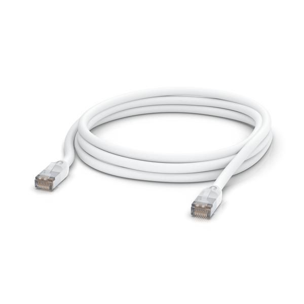 Ubiquiti Cat5e STP Cable de Red, 2x RJ-45, 3 m, Blanco